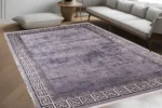 Klasik Yunan Bordür 3 Yıkanabilir Halı - Görsel 3