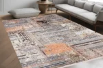 Vintage Patchwork Yıkanabilir Halı - Görsel 3