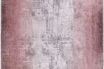 Blush Gradient Eskitilmiş Yıkanabilir Halı