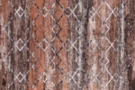 Rustik Trellis Yıkanabilir Halı