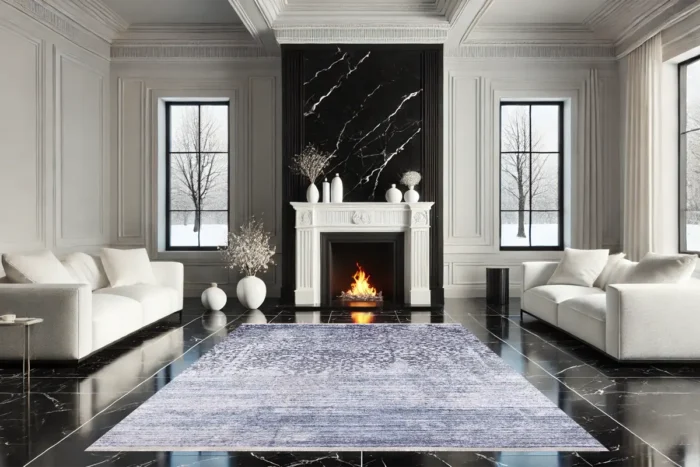 Frosted Elegance 1 Yıkanabilir Halı - Görsel 2