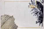 Golden Bloom Yıkanabilir Halı