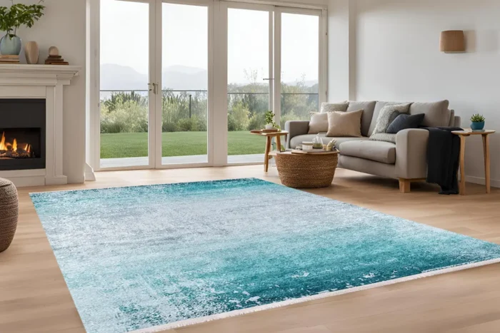 Aqua Serenity Yıkanabilir Halı - Görsel 4
