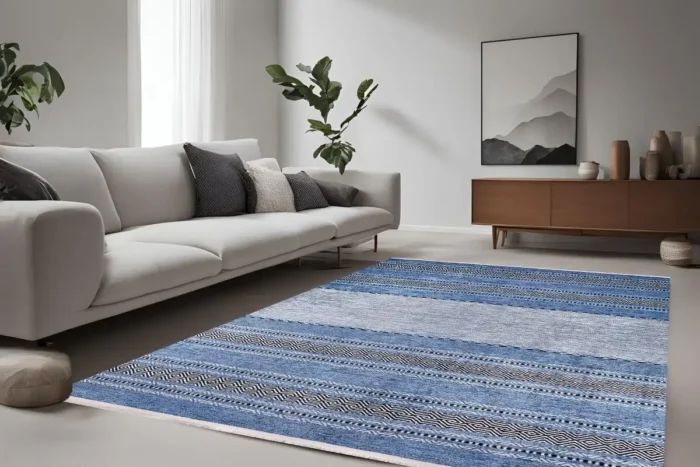 Azure Loom Yıkanabilir Halı - Görsel 4