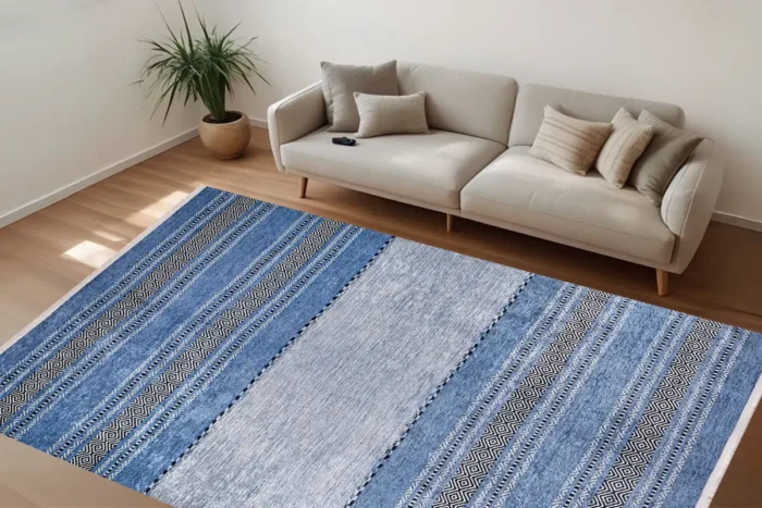 Azure Loom Yıkanabilir Halı - Görsel 2