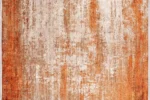 Amber Glow Rustic Yıkanabilir Halı