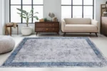Greek Key Elegance Yıkanabilir Halı - Görsel 4