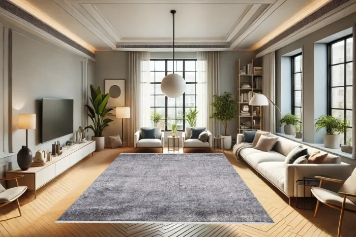 Elegance Ash Yıkanabilir Halı - Görsel 3