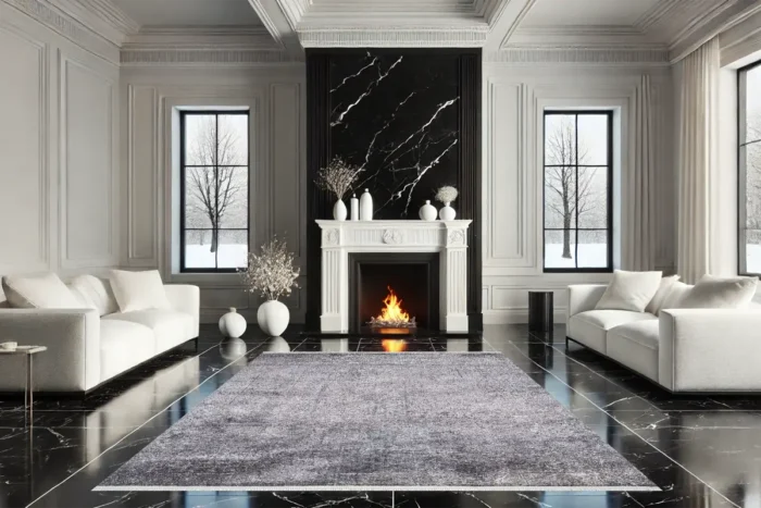 Elegance Ash Yıkanabilir Halı - Görsel 2