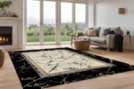Marble Elegance Yıkanabilir Halı - Görsel 4