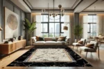Marble Elegance Yıkanabilir Halı - Görsel 2