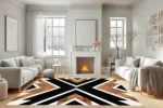 Bold Chevron Luxe Yıkanabilir Halı - Görsel 3
