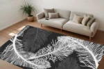 Feather Grace Yıkanabilir Halı - Görsel 2