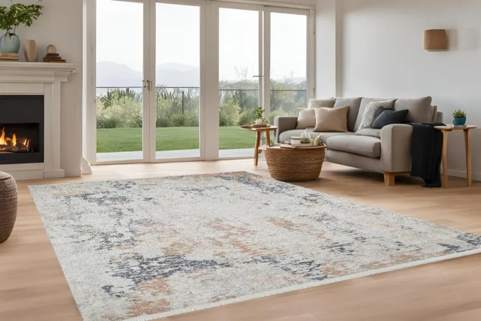 Rustic Horizon 1 Yıkanabilir Halı - Görsel 4