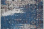 Indigo Cascade Yıkanabilir Halı