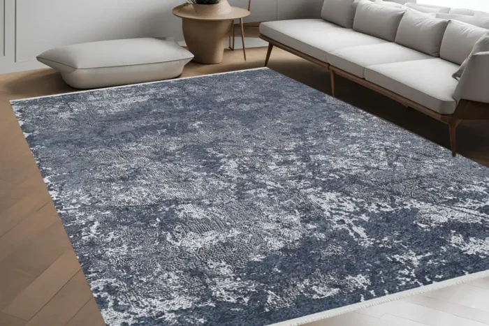 Ethereal Slate 3 Yıkanabilir Halı - Görsel 3