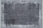 Grid Noir 2 Yıkanabilir Halı