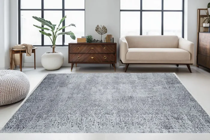 Serene Medallion 3 Yıkanabilir Halı - Görsel 4