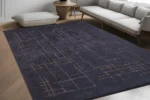 Nebula Lattice 1 Yıkanabilir Halı - Görsel 3