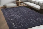 Nebula Lattice 4 Yıkanabilir Halı - Görsel 3