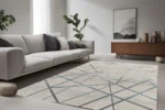 Geometrik Gizli Labirent Yıkanabilir Halı - Görsel 4