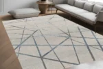 Geometrik Gizli Labirent Yıkanabilir Halı - Görsel 3