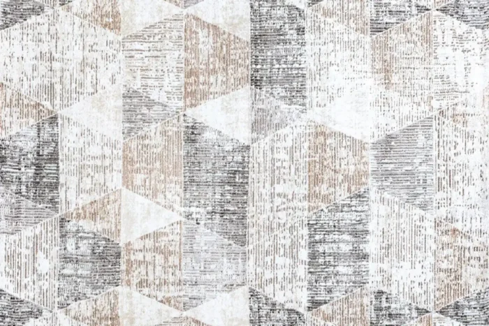 Geo Textures 2 Yıkanabilir Halı - Görsel 1