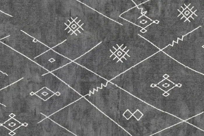 Nordic Rune Yıkanabilir Halı - Görsel 1