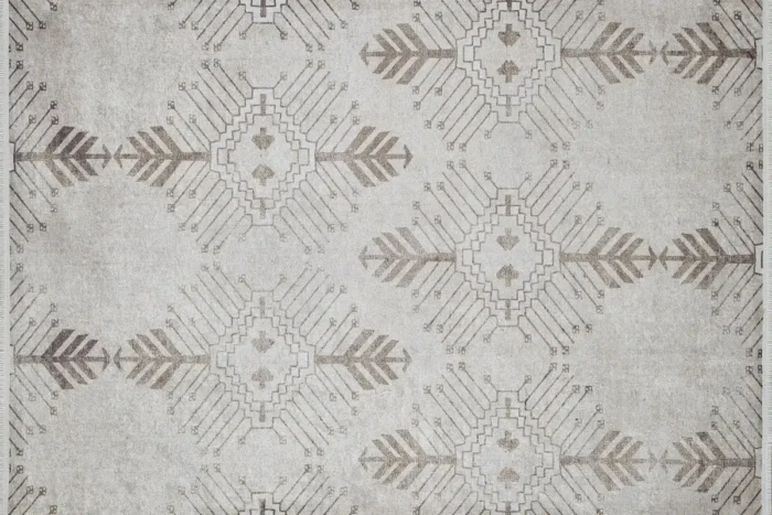 Arctic Bloom Yıkanabilir Halı - Görsel 1