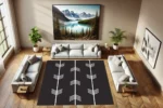 Arrow Path Yıkanabilir Halı - Görsel 2