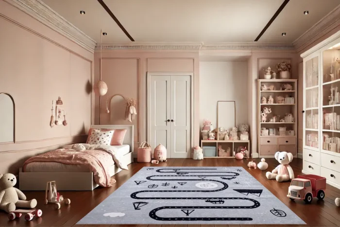 Whimsical Journey Çocuk Halısı - Görsel 3