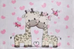 Giraffe Love Çocuk Halısı