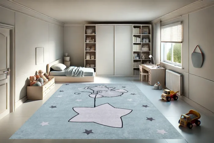 Little Star Dreamer Çocuk Halısı - Görsel 4