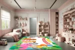 Jungle Doğum Günü Partisi Çocuk Halısı - Görsel 4