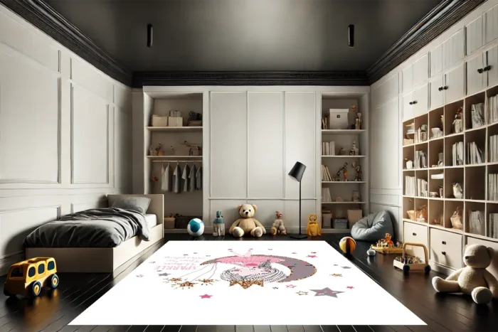 Starry Dreamer Çocuk Halısı - Görsel 4