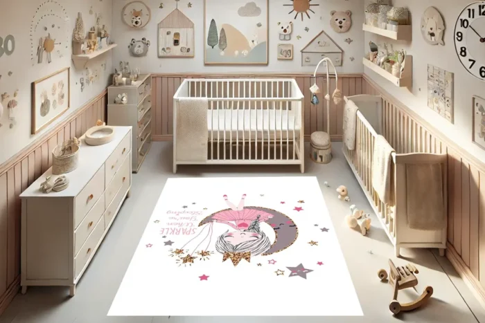Starry Dreamer Çocuk Halısı - Görsel 3