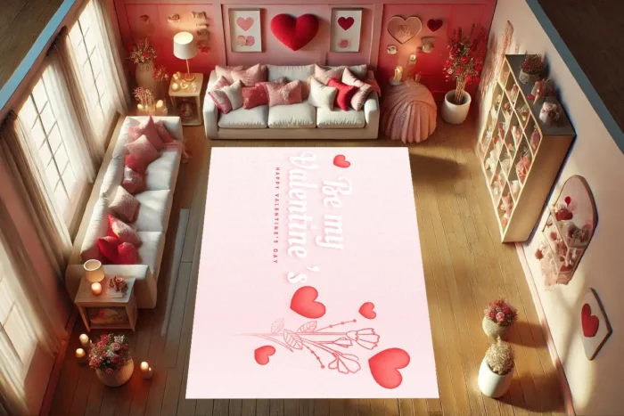 Be My Valentine Halısı - Görsel 3