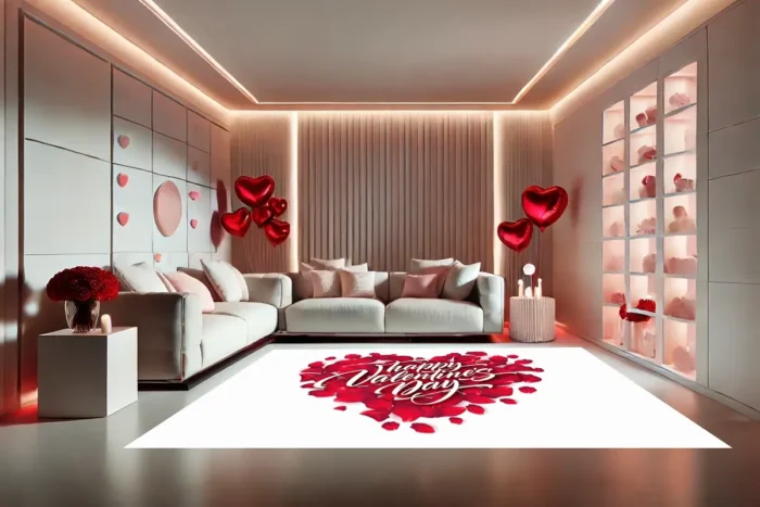 Gül Yaprağı Romantizm Halısı - Görsel 4