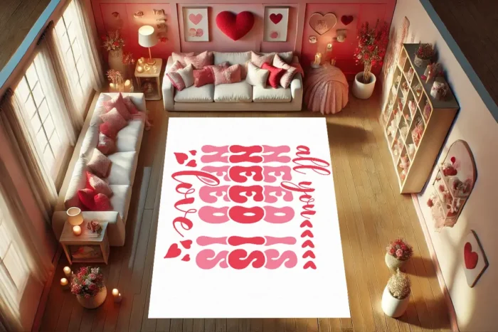 All You Need Romantik Halı - Görsel 3