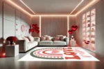 Love Vibes Yıkanabilir Halı - Görsel 4