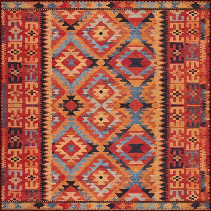 Kervan Rüyası Yıkanabilir Halı - Görsel 11