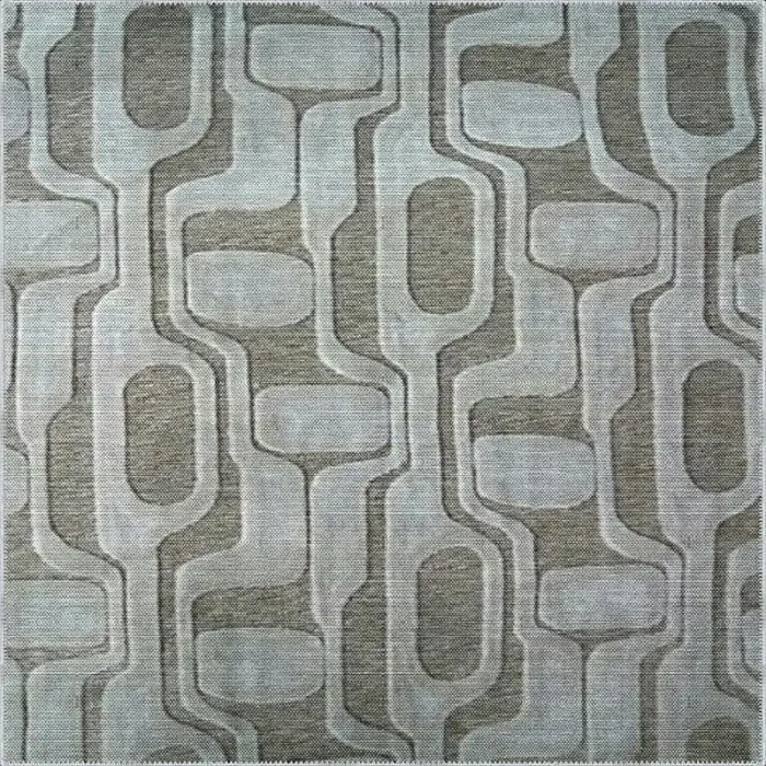 Beton Dalgalar Yıkanabilir Halı - Görsel 11