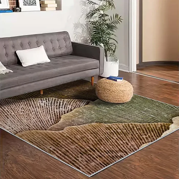 Toprak Katmanları Yıkanabilir Halı - Görsel 10